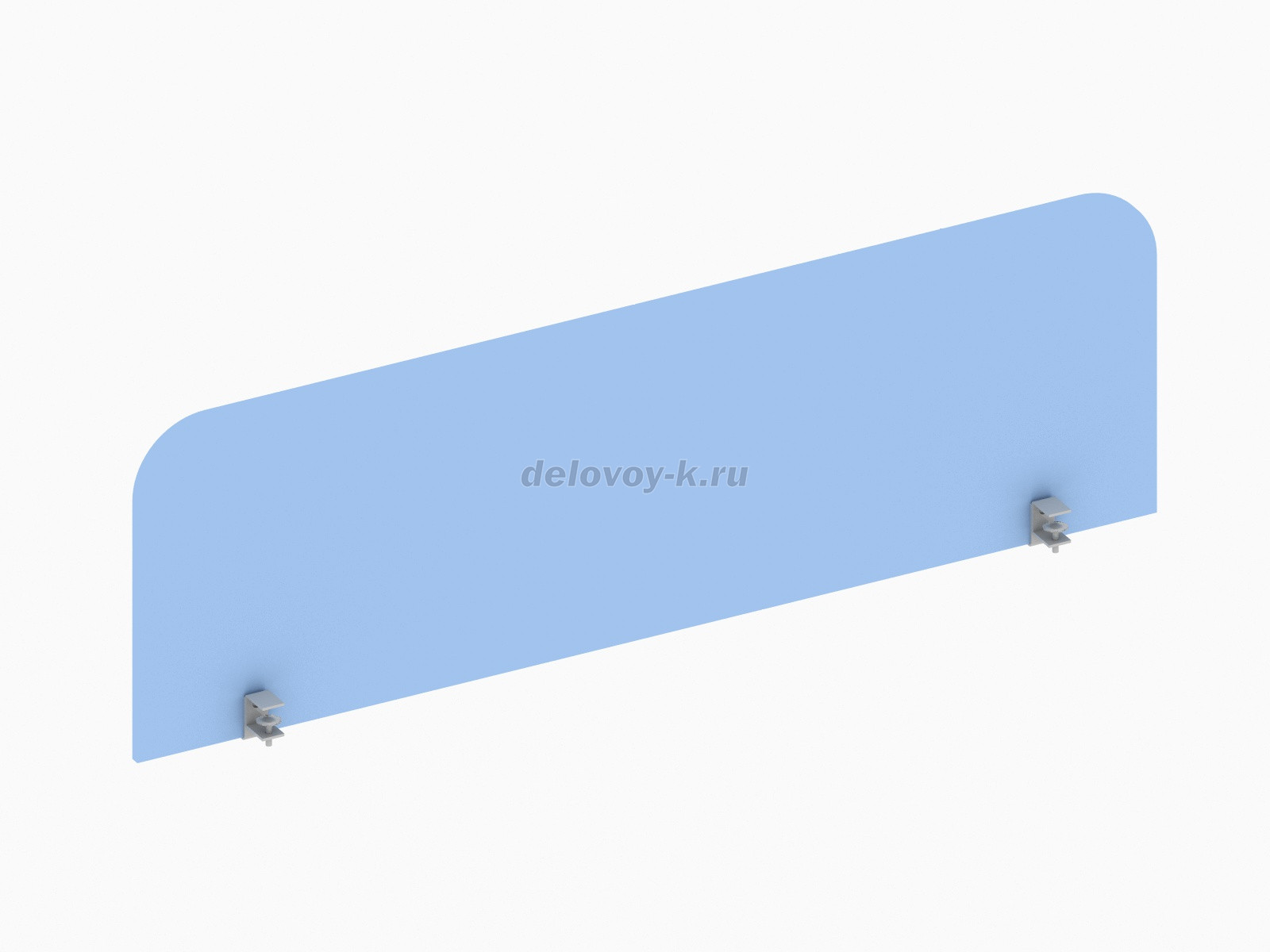 Экран для стола крепление в комплекте 1400х16х450 ПР-77 фото