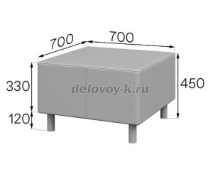 Пуф Юнит U-p2 рис2