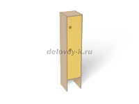 Шкаф 1-но секционный с антресолью, 310*320*1500 (каркас дуб с разноцветными фасадами, Вариант 8) рис1