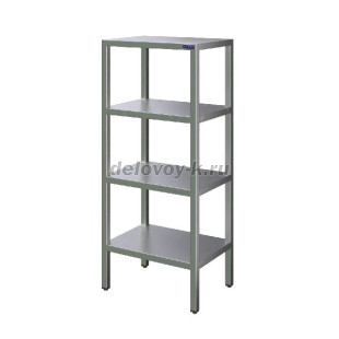 Стеллаж кухонный СТК-Л-1000.500.1800-02-Н (СТКН-1000/500) рис1