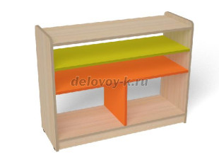 Модуль 2, стеллаж, 930*340*710 (ШС-057) рис1