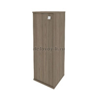 Шкаф средний узкий левый (1 низкая дверь стекло) Л.СУ-2.2 Л рис1