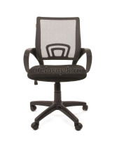 Офисное кресло Chairman 696 Россия TW красный серый 1 рис2