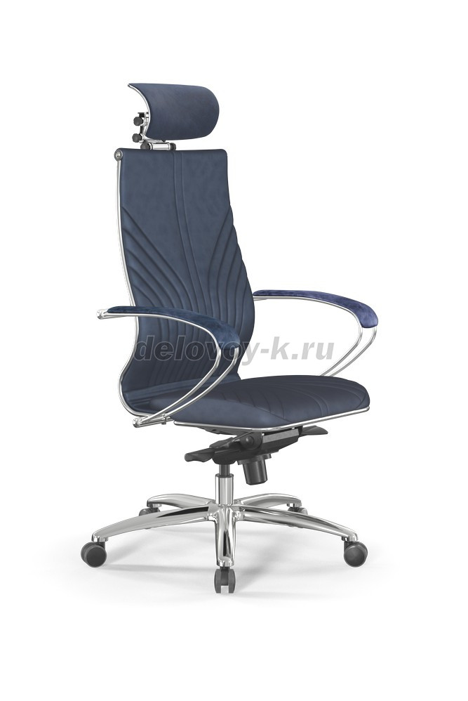 Кресло руководителя METTA Samurai Велюр B2-13K мультиблок со слайдером фото