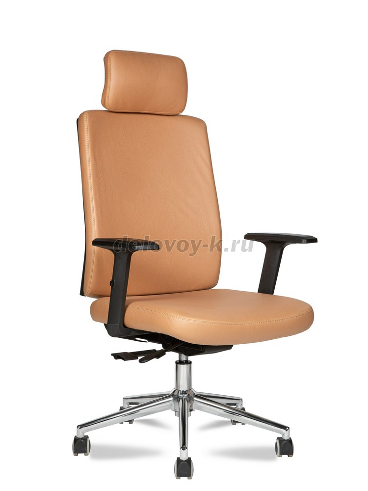 Кресло руководителя МГ-25 ХРОМ ПАУК фото