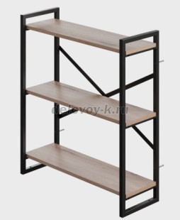 GUTTA Полка навесная 78х69х25 см 3 яруса рис1