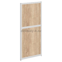 Перегородка глухая (алюм. профиль, ЛДСП) 600х1300х22 рис1