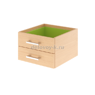 Тумба подвесная АТ-02 430*450*280мм рис1