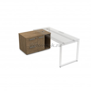 9Т.010 Тумба с двумя ящиками и дверкой (1000*600*620) рис3