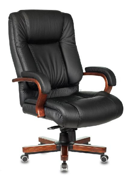 Кресло руководителя Бюрократ T-9925WALNUT рис1