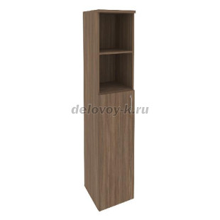 Шкаф высокий узкий левый (1 средний фасад ЛДСП)  400*420*1977 O.SU-1.6(L) рис1