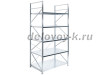 Стеллаж MS U 300_150x100_5 безболтовой среднегрузовой (нагрузка на полку 300)_