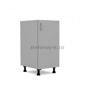 Тумба кухонная с одной распашной дверью 400*500*720 рис1