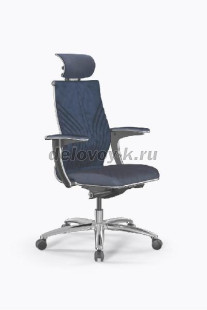 Кресло руководителя METTA Samurai Велюр M3-13U мультиблок со слайдером рис1