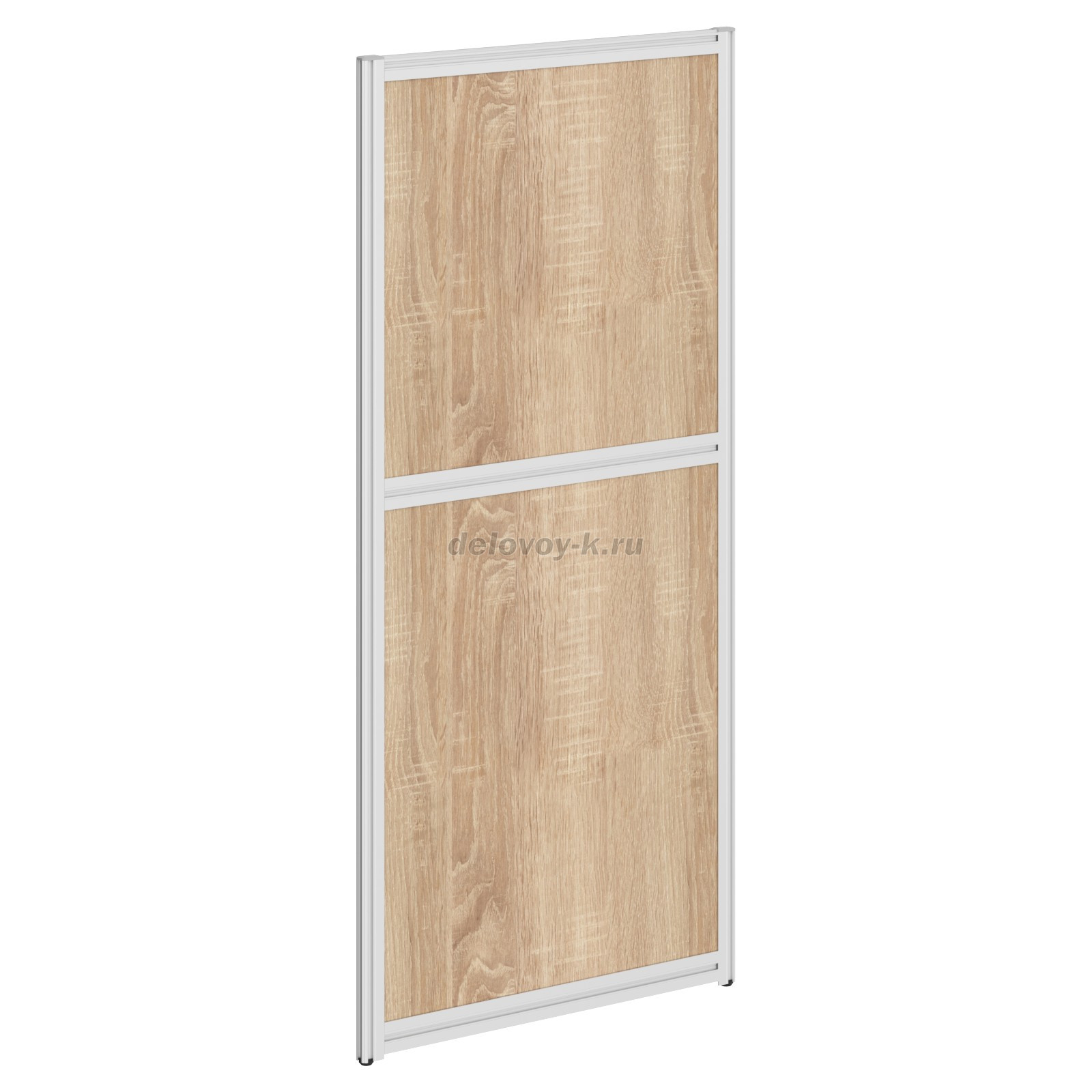 Перегородка глухая (алюм. профиль, ЛДСП) 600х1300х22 фото