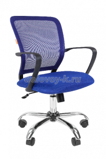 Кресло для персонала CHAIRMAN 698 хром рис1