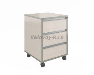 Тумба выкатная с замком V-3.0ц/з рис1