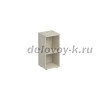 К.422 Стеллаж низкий узкий 400-840-380_Орех французский