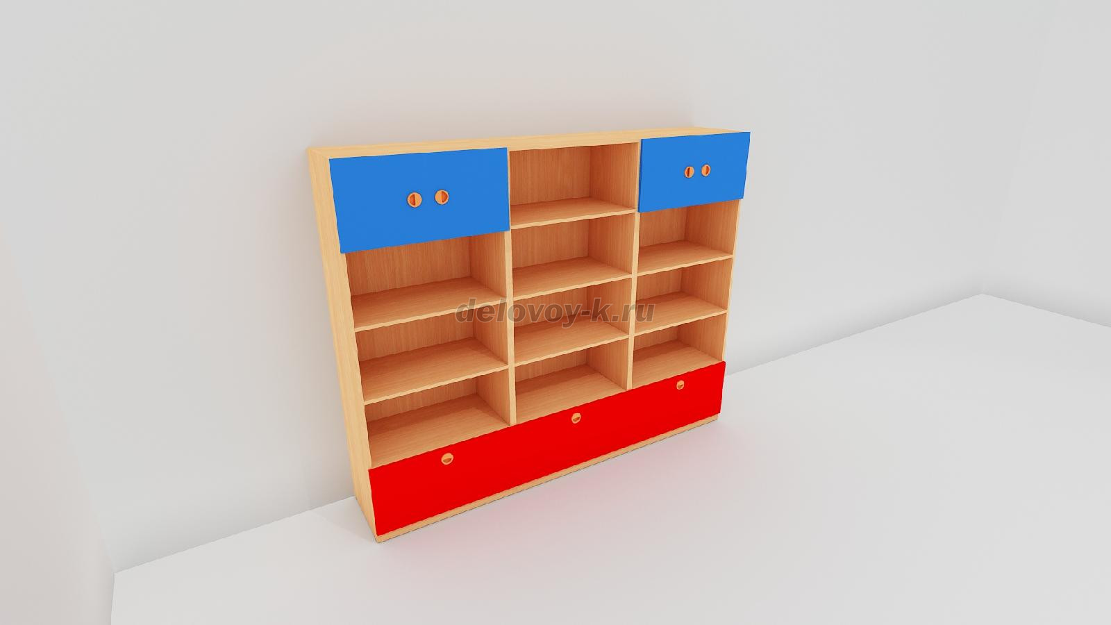 Стеллаж "Василиса" СТ-002 2100*400*1700 фото