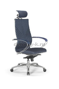 Кресло руководителя METTA Samurai Велюр B2-13K мультиблок со слайдером рис1