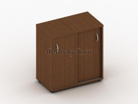 Тумба приставная 700х400х750 орех рис1