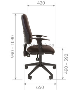 Кресло для персонала CHAIRMAN 661 рис2