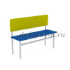 Скамья на металлокаркасе СМ
