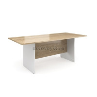 Конференц-стол|дуб сантана-белый рис1