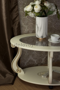 Стол журнальный Овация С на колесах рис2