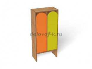 Шкаф для одежды 2-секционный (ШР-001-2) рис1