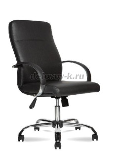 Кресло руководителя М-175 В ХРОМ рис1