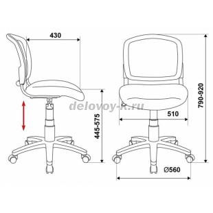Кресло детское Бюрократ CH-W296NX рис2