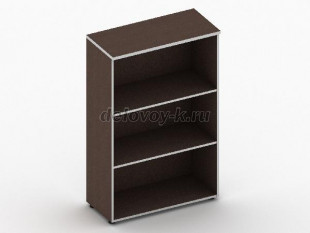 Стеллаж широкий средний, две полки 800х370х1260 ПР-22 рис1