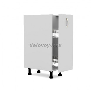 Тумба кухонная с выдвижными полками 200*500*720 рис1