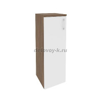 Шкаф средний узкий левый (1 средний фасад ЛДСП)  O.SU-2.3(L) рис1