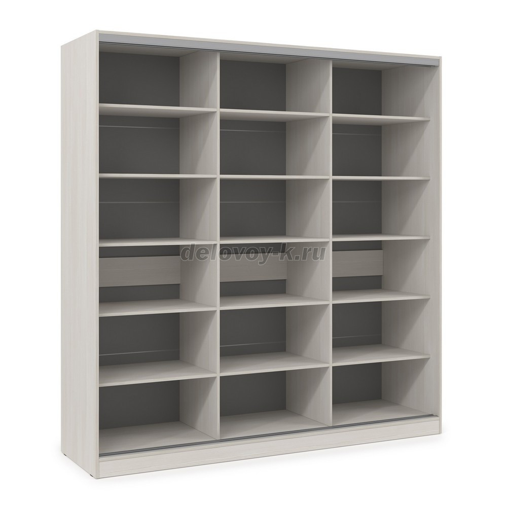 ШКЗЗЗ.21.7 Шкаф-купе 3-дверный Comfort (2098*600*2201) 3 зеркальные двери фото