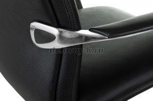 Кресло руководителя Бюрократ _VEGA кожа крестовина алюминий рис5