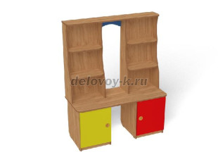 Стеллаж для книг и пособий, 1200*480*1500 (ШС-039) рис1