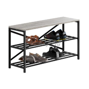 GUTTA Обувница 50х92х29 см 3 полки рис1