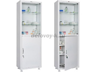 Шкаф медицинский МД 1 1760/SG рис1