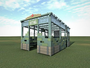 Детская площадка ШТАБ серия Гвардеец рис1