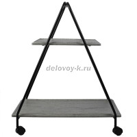 Стол сервировочный Милн черный серый шпат_b1_1000 рис3