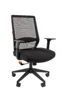 Кресло руководителя CHAIRMAN 555 LT сетка/ткань рис1