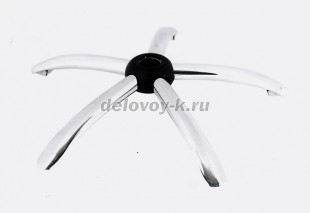 Крестовина хромированная 700 разборная (конусная посадка) рис1