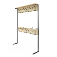 Вешалка напольная 1-сторонняя рис1