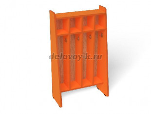 Шкаф для полотенец напольный 4-секционный (ШП-002-4) рис1