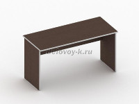 Стол письменный 1400х600х750 орех рис1