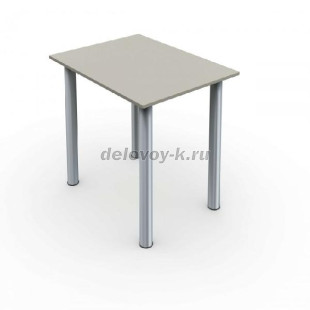 Стол ученический 1-местный на круглых опорах МОДУЛЬ 800*600*760 рис1