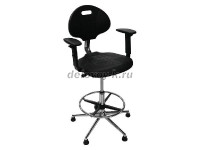 Стул Pro industrial с подлокотниками рис1