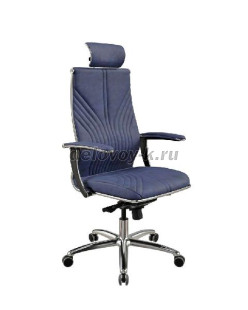 Кресло руководителя METTA Samurai Велюр L2-13U мультиблок со слайдером рис1